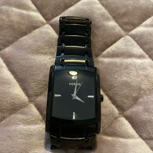 SOLD - Men’s black Fossil watch